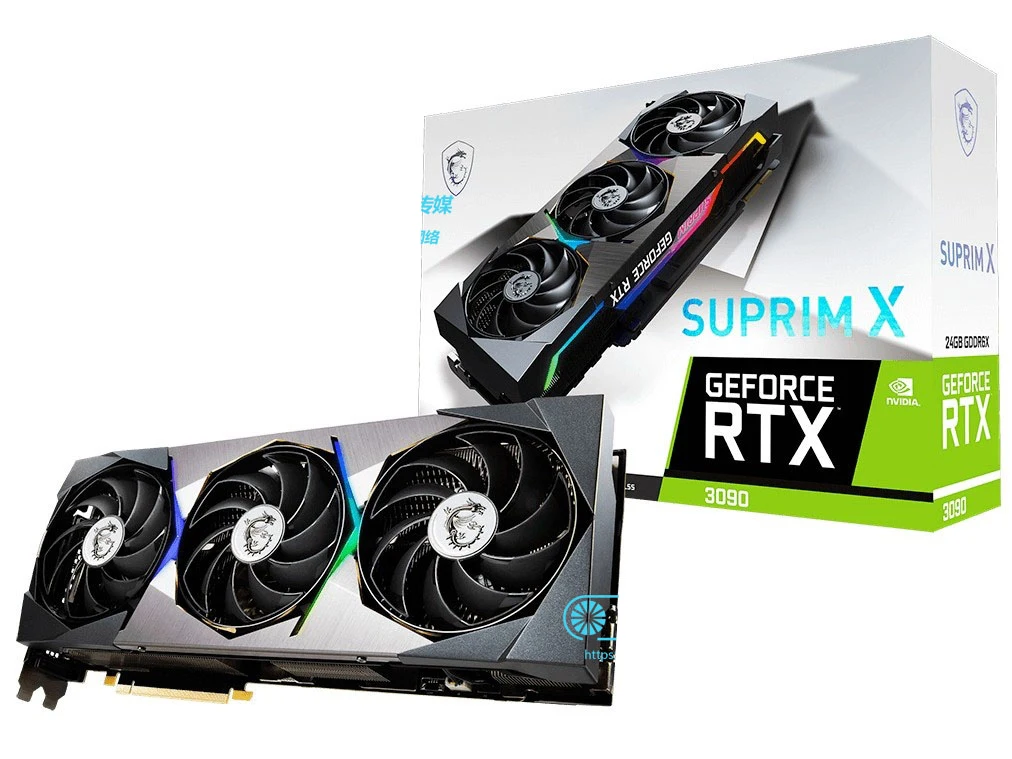 3090Ti, X SUPRIM, Super Dragão, placa gráfica