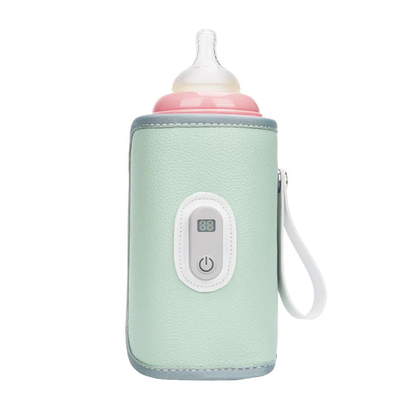 Digital Milk Bottle Insulation Cover for Children Universal Heating Milk Bottle Cover for Infants Outdoor Portable Warmer baby bottle insulation bag milk insulation bag baby bottle insulation sleeve