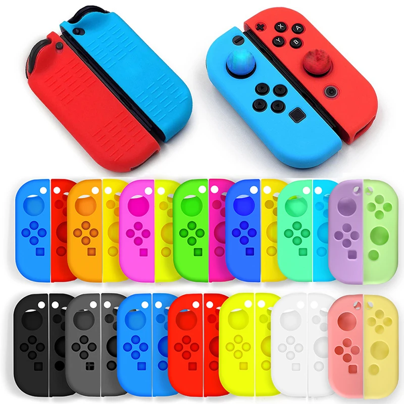 for Switch Joycon Case Handle Silicone Case for Ns Switch Controller Protection for Nintendo Switch Oled Replacement Accessories 1