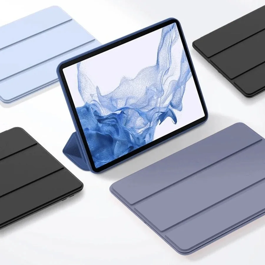 Enhanced Multi-Function Magnetic Tablet Cover with Auto-Wake Feature