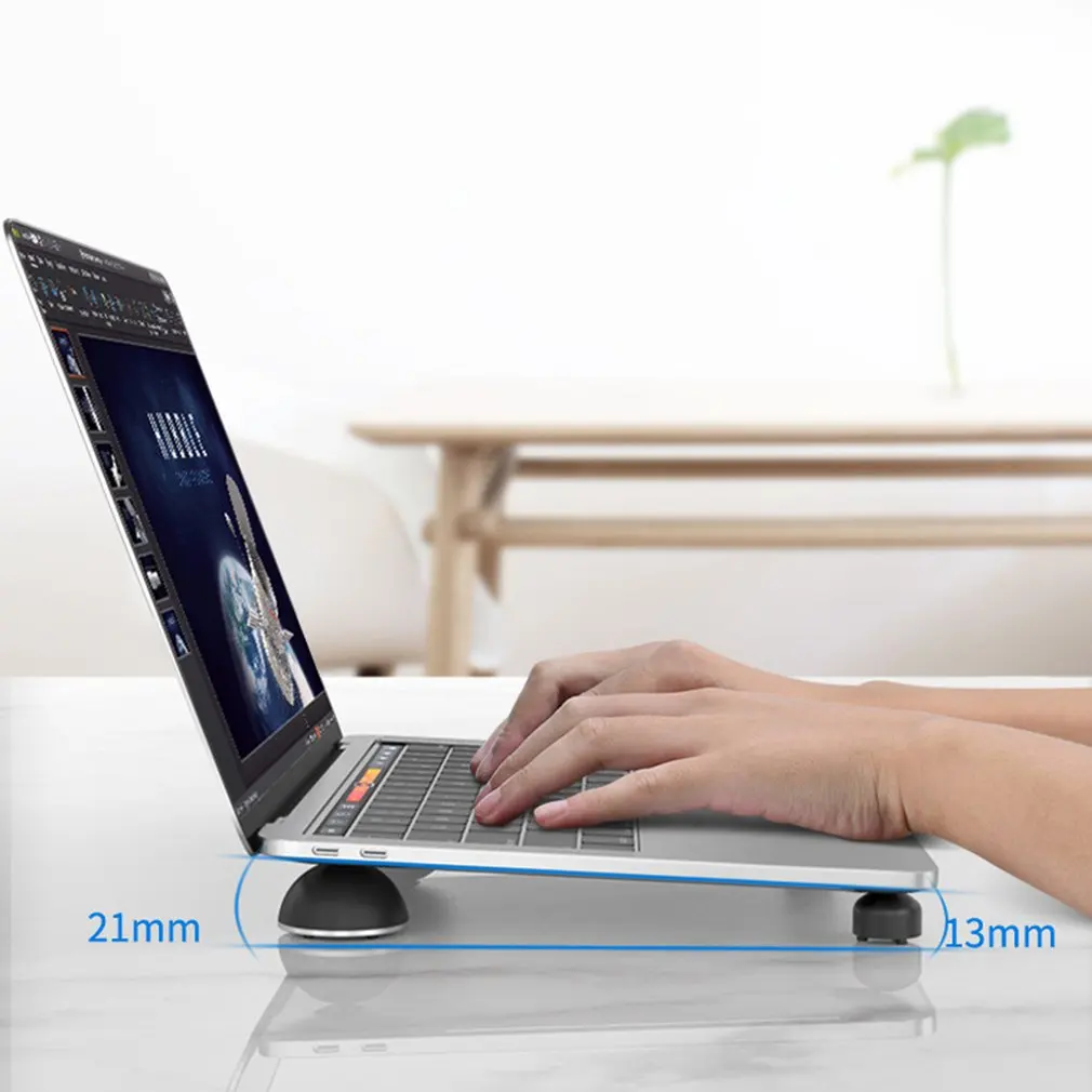 Laptop Stand Portable Cooling Pad Notebook PC Non-Slip 2
