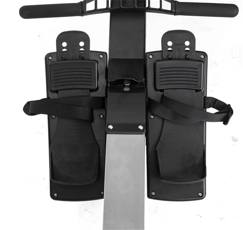 Indoor Cardio Rowing Machine Wood Foldable Style Commercial Gym Fitness Equipment air Rower for Crossfit