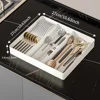 Versatile Adjustable Plastic Organizer Set - Lightweight，Large Capacity for Desk, Drawer, Coffee Bar, Kitchen & Office 5