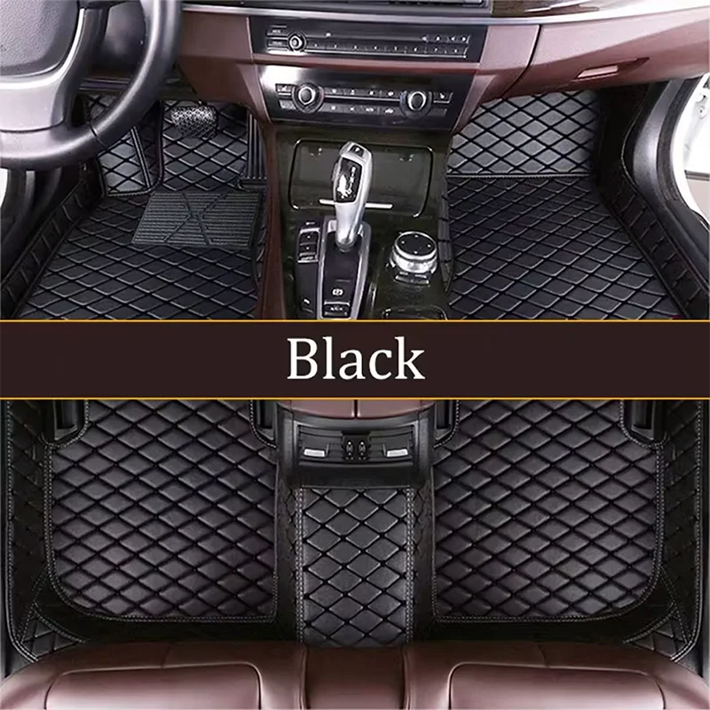Leather car floor mats For GEELY GC7 GX2 GX7 icon SC3 SC5 SC5-RV accessories Automobiles para auto Vehicle supplies tpe