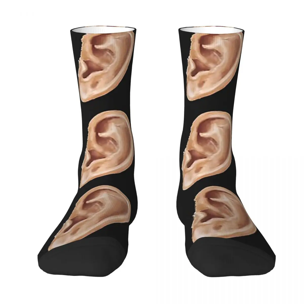 

Всесезонные круглые чулки носки с ушками Harajuku, Смешные длинные носки в стиле хип-хоп, аксессуары для мужчин и женщин, рождественские подарки