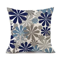 Outdoor Bench Cushion Covers Waterproof Sofa Printed Pillow Cushion Protector With PU Coating Home Decorations 4