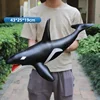 Simulated Ocean Big Animal Toys Realistic Action Figure Model Sea Life Great White Shark 40-48cm Soft Rubber Sea Educational Toy 1