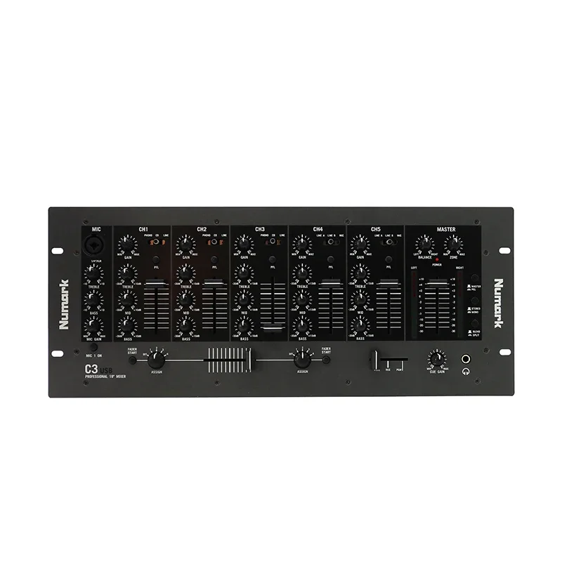 Consola Mezcla Profesional Para Escenario Dj, Gran Oferta Numark-Mezclador De Dj C3, Consola E Sonido Usb,