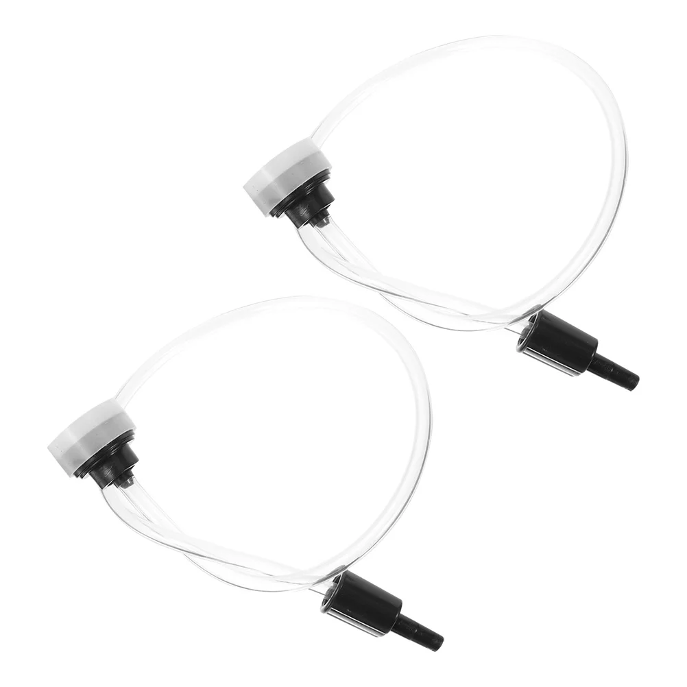 2 Pcs Vacuum Packaging Machine Sealer Hose Attachment Kitchen Accessory for Tube Replacement Port Bags Adapter Automatic