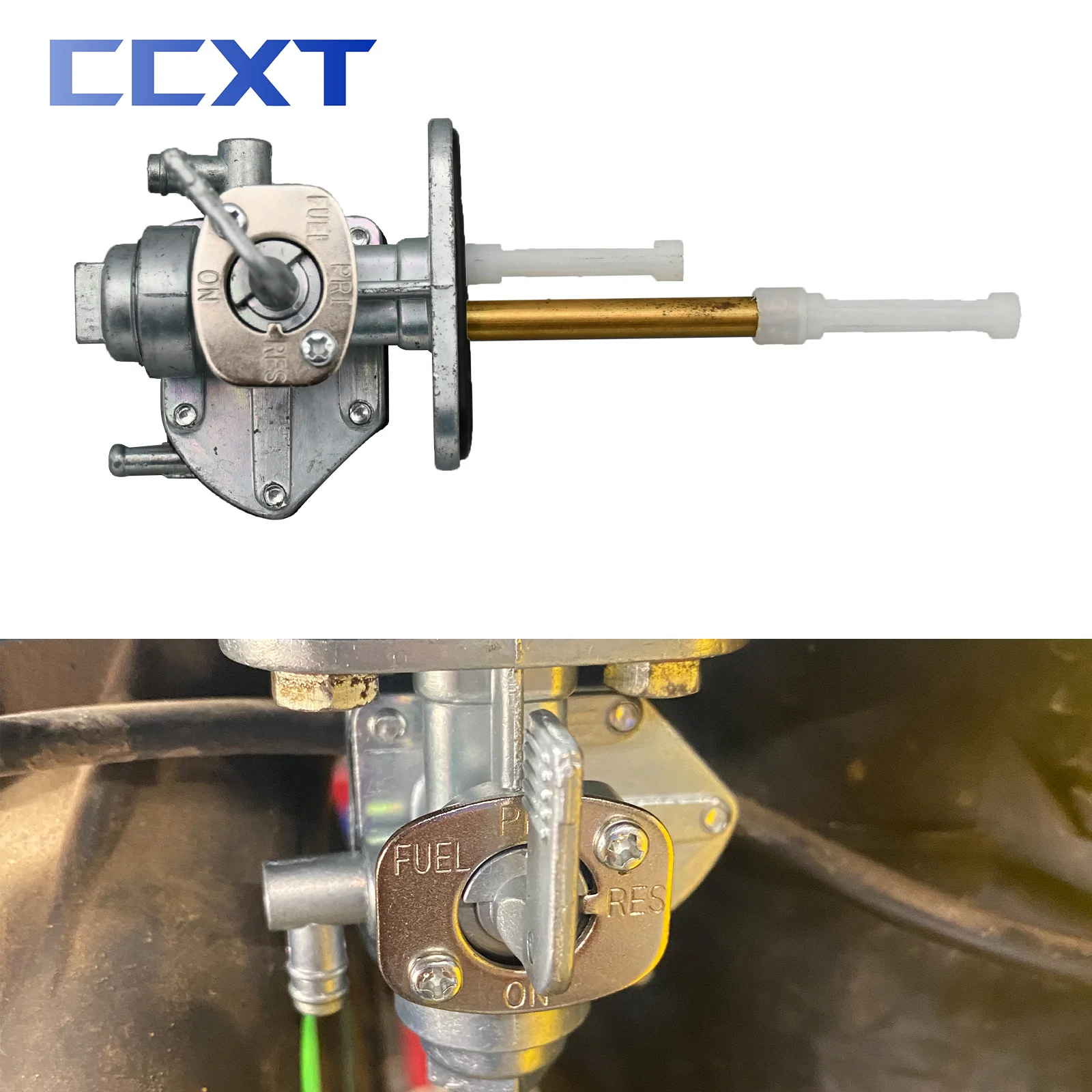 Artudatech Brandstofkraan 44300-26E00 / 44300-26E01 Voor Suzuki GSF600 & GSF1200