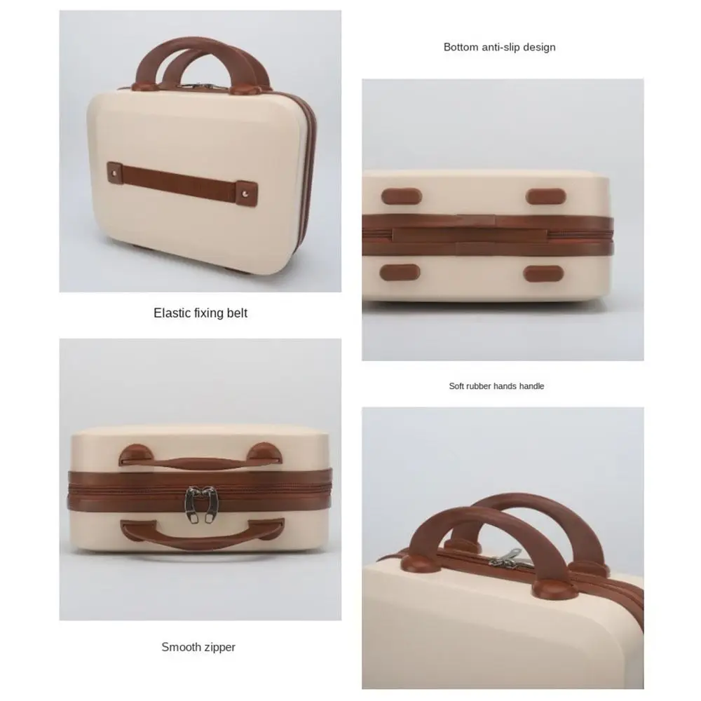 14 Inches Travel Suitcase High Quality ABS Mini Luggage Box Travel Organizer Hand Carry Suitcase For Women
