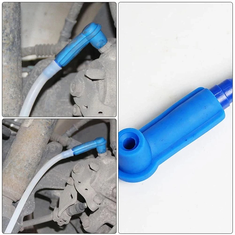 Car Oil Suction Nozzle Oil Pot Joint Brake System Fluid Connector Kit Pump Tube Car Brake Filling Tool