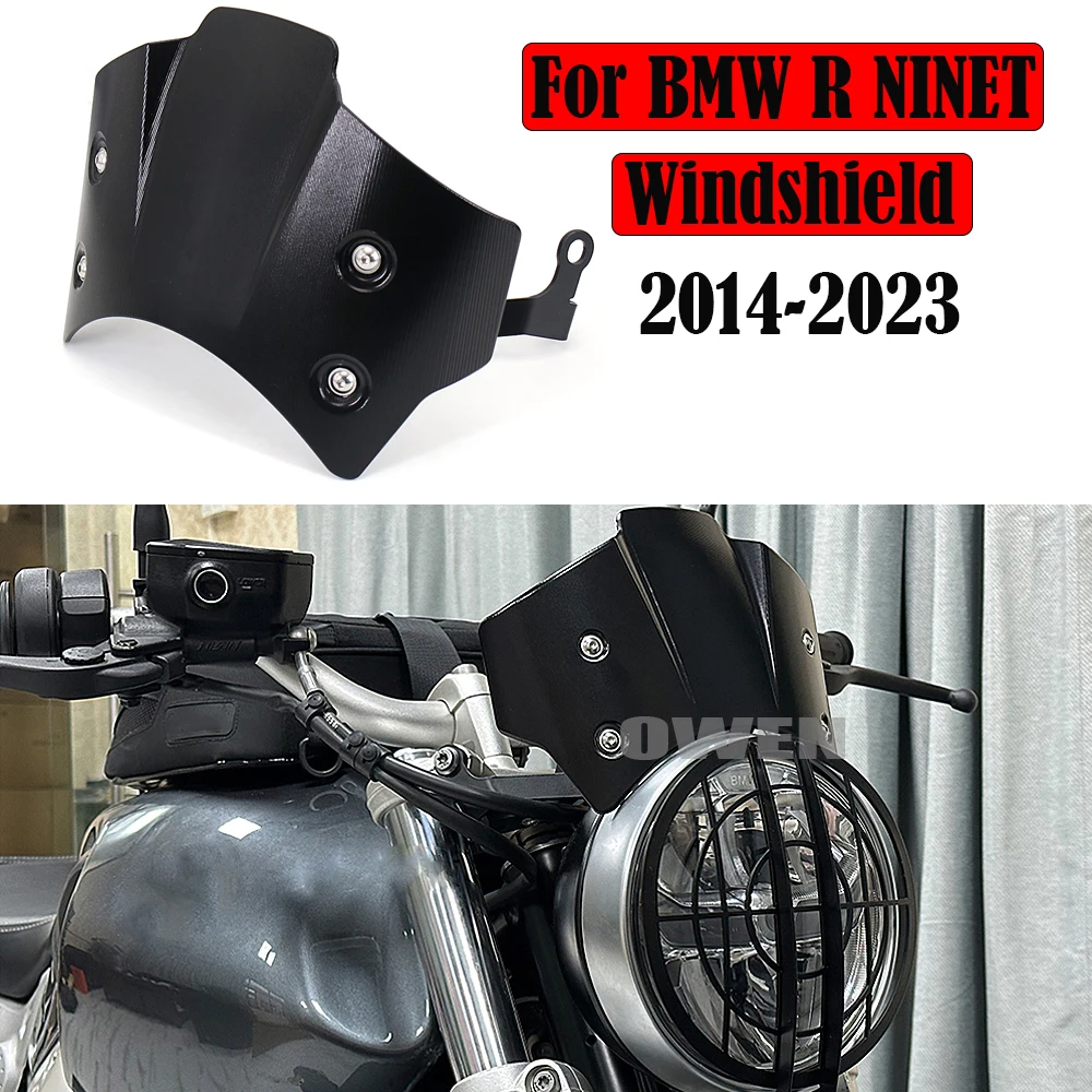 Parabrezza Moto Air Wind Screen Deflettore Carenatura Parabrezza Per Bmw R Ninet R Ninet R Nine T R9T 2014-2023