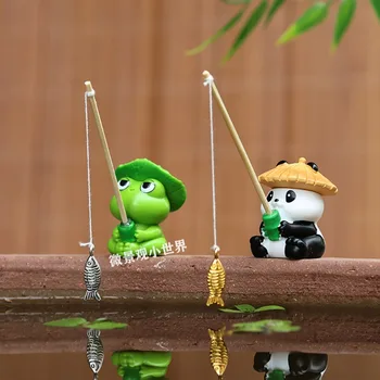 Mini Fishing Animal Ornaments 2