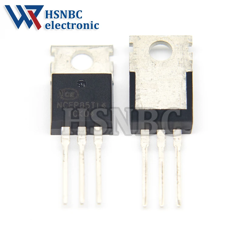 10Pcs/Lot NCEP85T14 85T14 TO-220 140A 85V N-Channel Super Trench Power MOSFET Transistor New Original