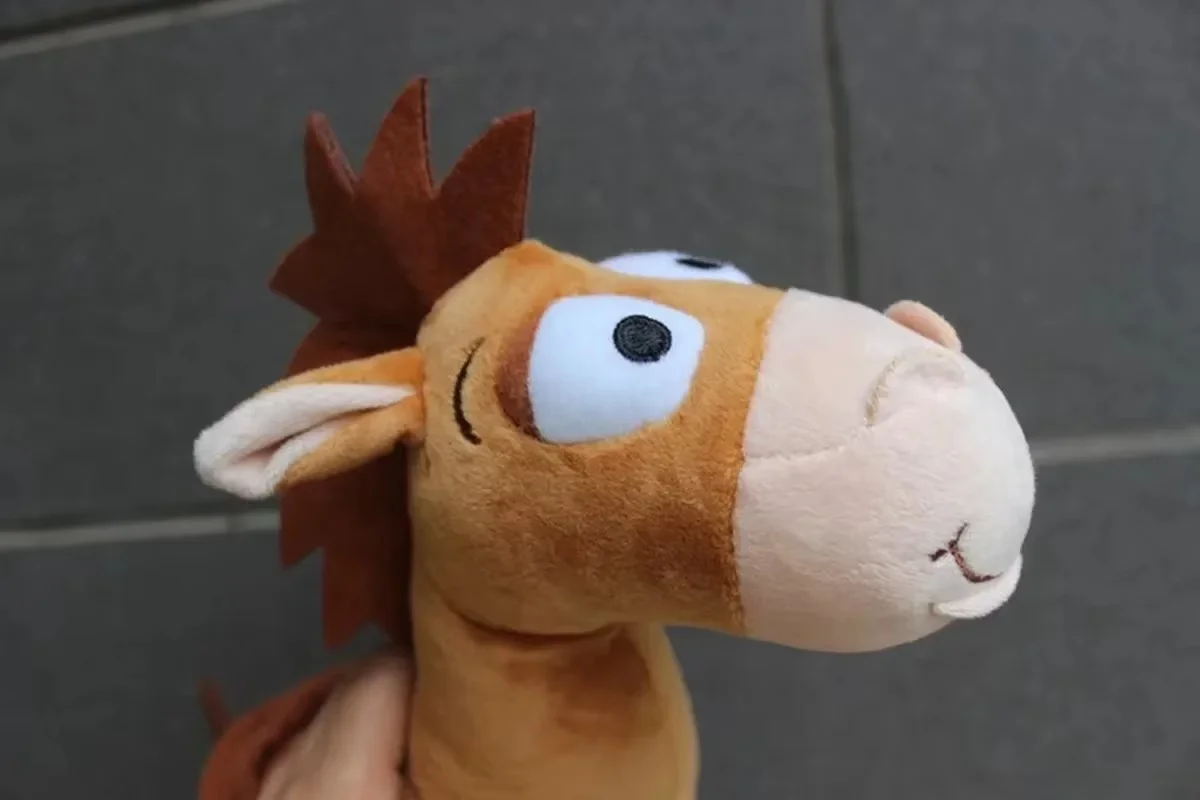 25cm Disney Toy Story Woody's friend bulletey Cartoon Plush Toy Stuffed Animals Kawaii Cute Little Horse peluche Doll Kid Gift 3