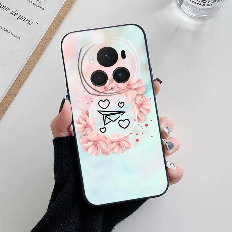 Lovely Cartoon Flower Slim Soft Silicone Phone Case Cover