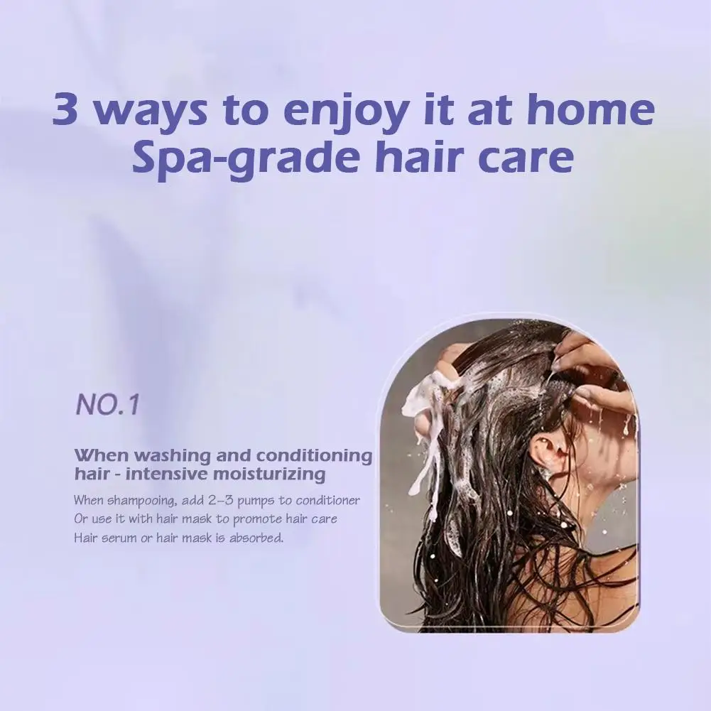 NEW High-end Long-Lasting Lightweight Hair Soft Essential Oil Spray 100ml Hair Oil Sheen Moisturizing Nourishing Spray