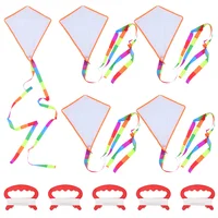 Interesting Blank Kites Painting Kites Funny Kites Kids Accessory Mini Teaching Kite Children'S Blank DIY Kite Handdrawn 1