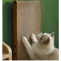 Pet Cat Scratching Board – L-shaped Mat Scraper Claw Toy and Furniture Protector