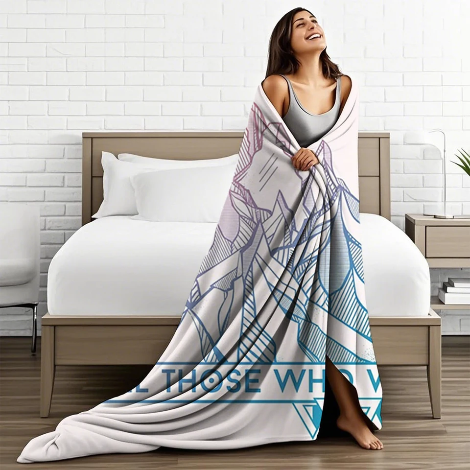 Breathable Flannel Cozy Blankets Great Paroxcism Resfeber Key