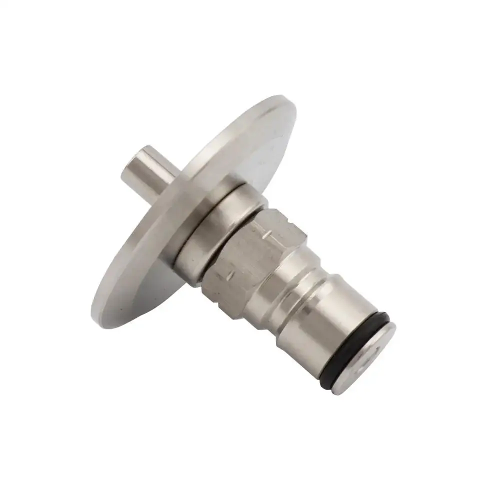Homebrew Gas/ Liquid Ball OD Post 1.5"Tri Clamp Adapter Ferrule Lock Brewing Sanitary Fitting Beer Fermenter Brewer SS304 50.5mm
