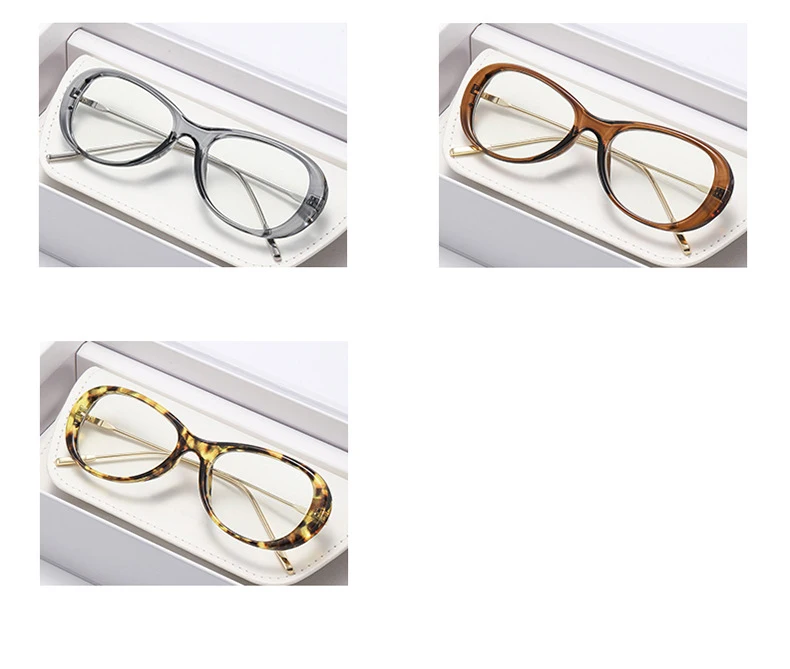 Retro-Myopie-Brille mit photochromem Farbwechsel, modischer Trend mit einem High-End-Gefühl für Damen und Herren 6166 – Detail 7