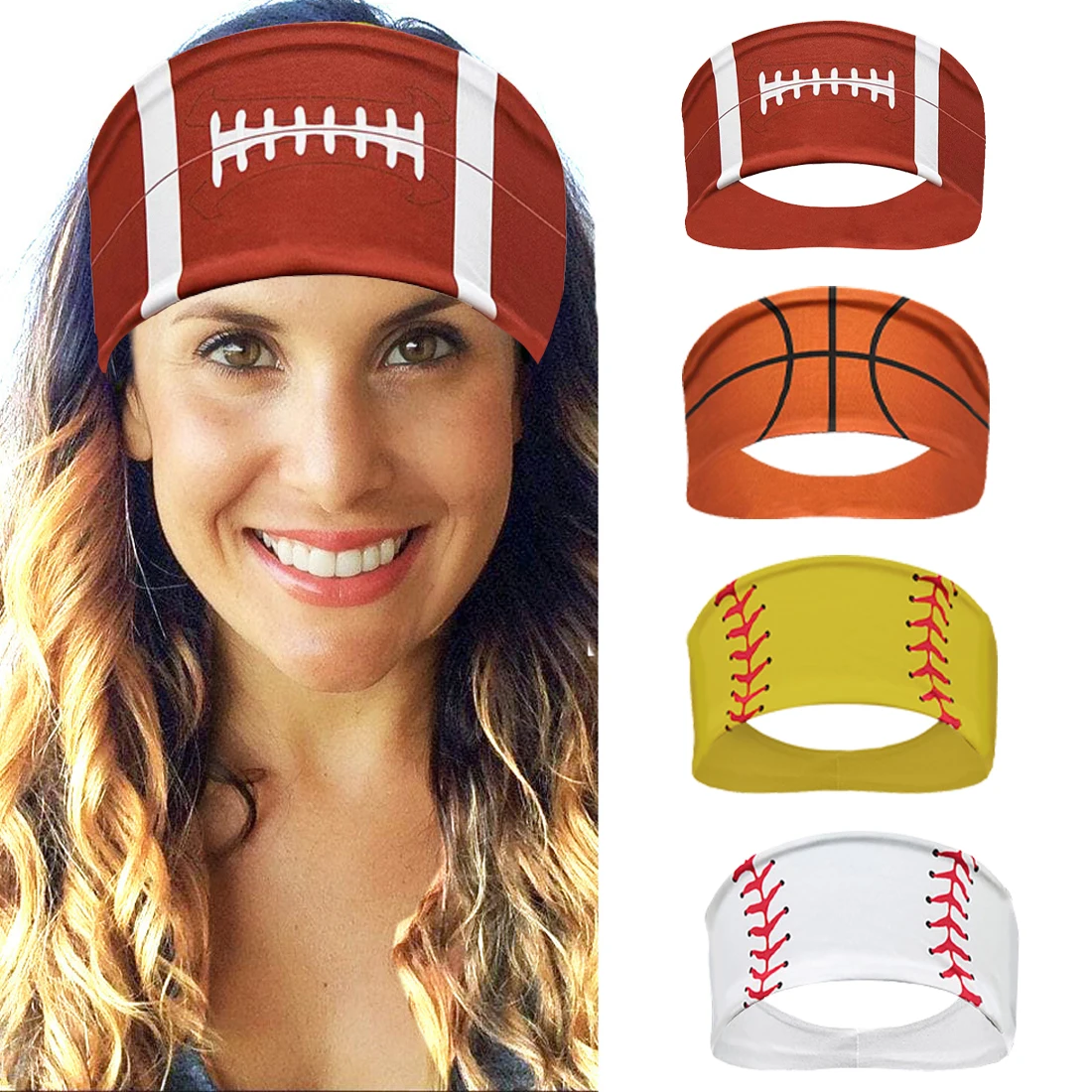 

Absorbent Cycling Sport Sweat Headband Men Sweatband For Men And Women Yoga Hair Head Sweat Bands Sports Safety Hair Accessories