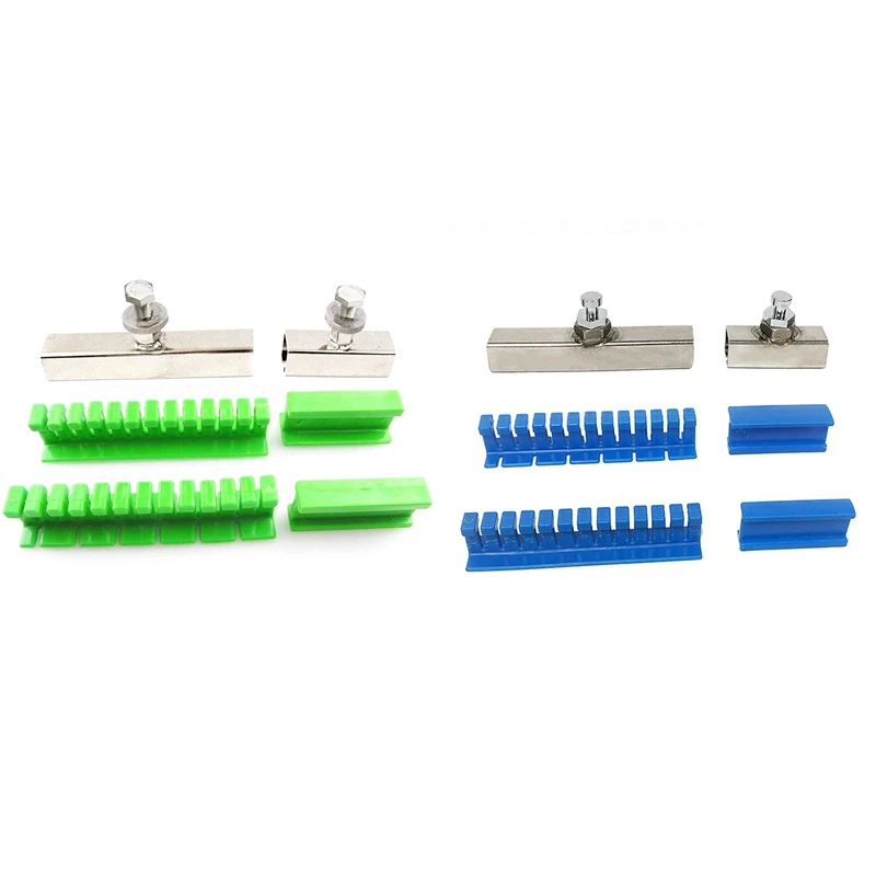 

6Pcs Adhesive Glue Tabs Tools Kit For Car Paintless Dent Repair Tool Auto Dent Repair Tools Long Dent Repair Tools