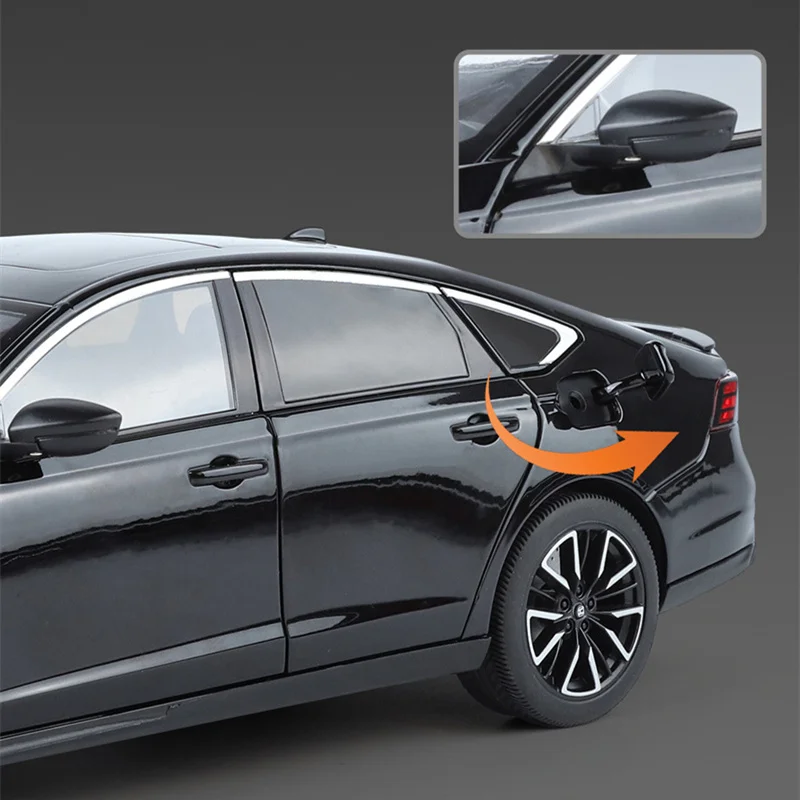 1:18 HONDA Eleven Accord Alloy Car Model Diecasts & Toy Vehicles Metal Car Model Simulation Sound and Light Collection Kids Gift 5