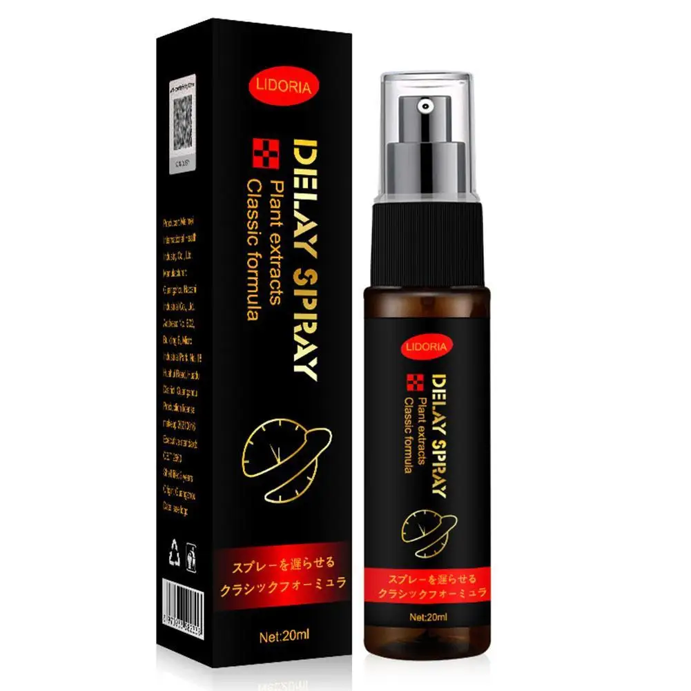 20ml Sexy Delay Spray Non Male Delay Ejaculation Sex Spray Man Prolong Sprays Penis Premature Ejaculation For Men