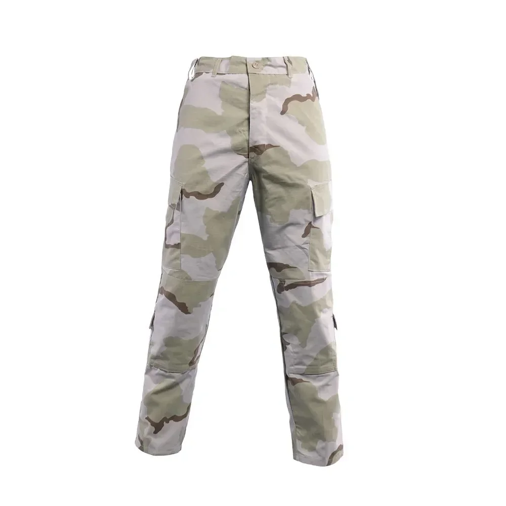 

Overalls Male Camo Tactical Training Cargo Multi-pocket Men's Woodland Pants Pants Military Pant Combat Military Solid Army Many