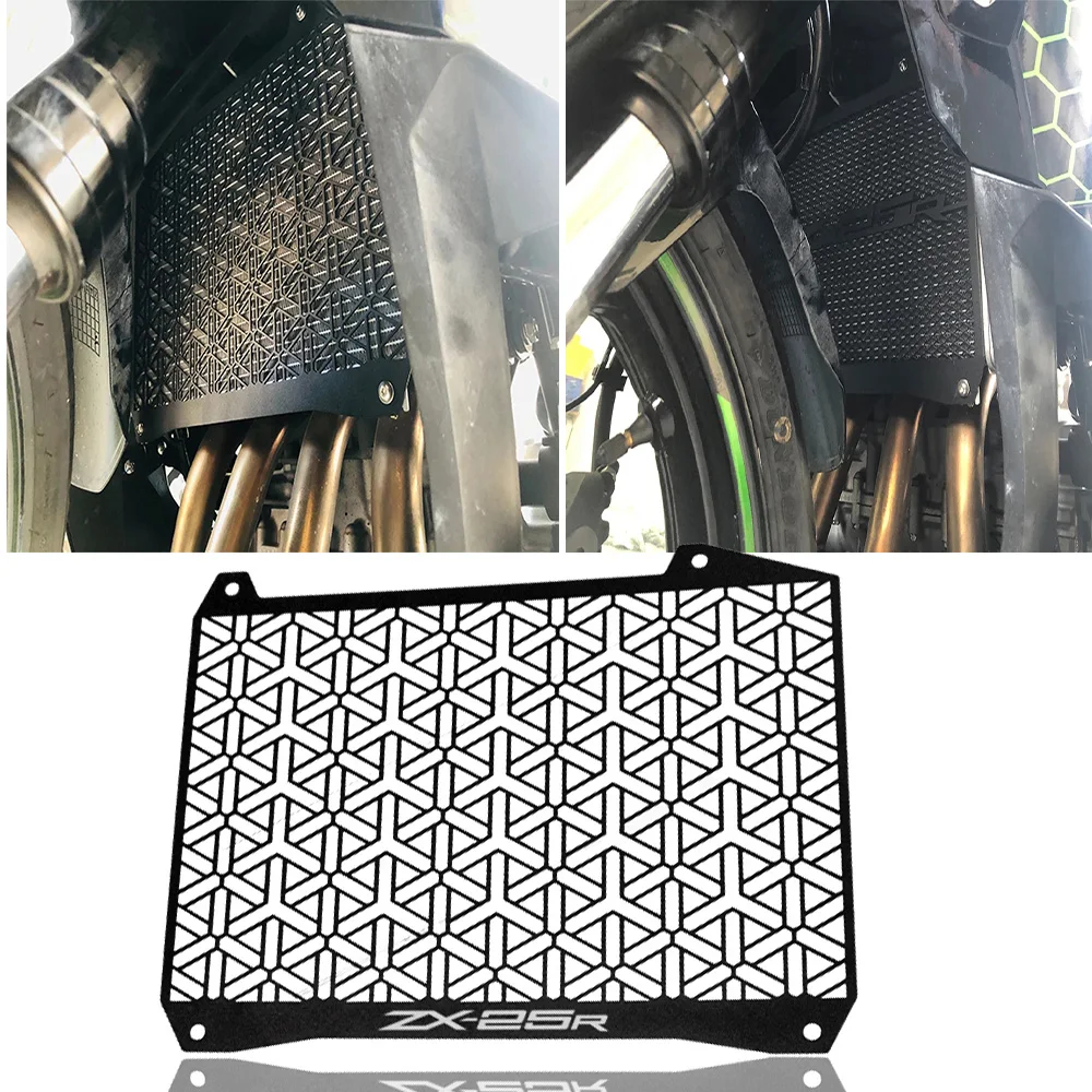 

MTKRACING For KAWASAKI ZX25R ZX-25R ZX-25 R ZX25 R 2021 Motorcycle Accessories Radiator Guard Water Tank Protection Grille
