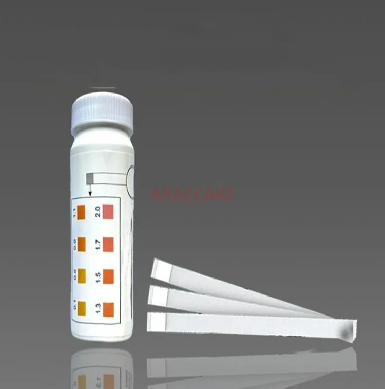 Aquarium Test Strips Copper ion content and concentration detection test paper Cu rapid test strip reagent kit wastewater quality metal ion deter