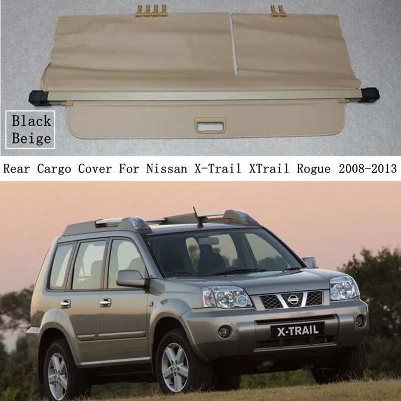 Rear Cargo Cover For Nissan X Trail XTrail Rogue 2008 2013 Privacy