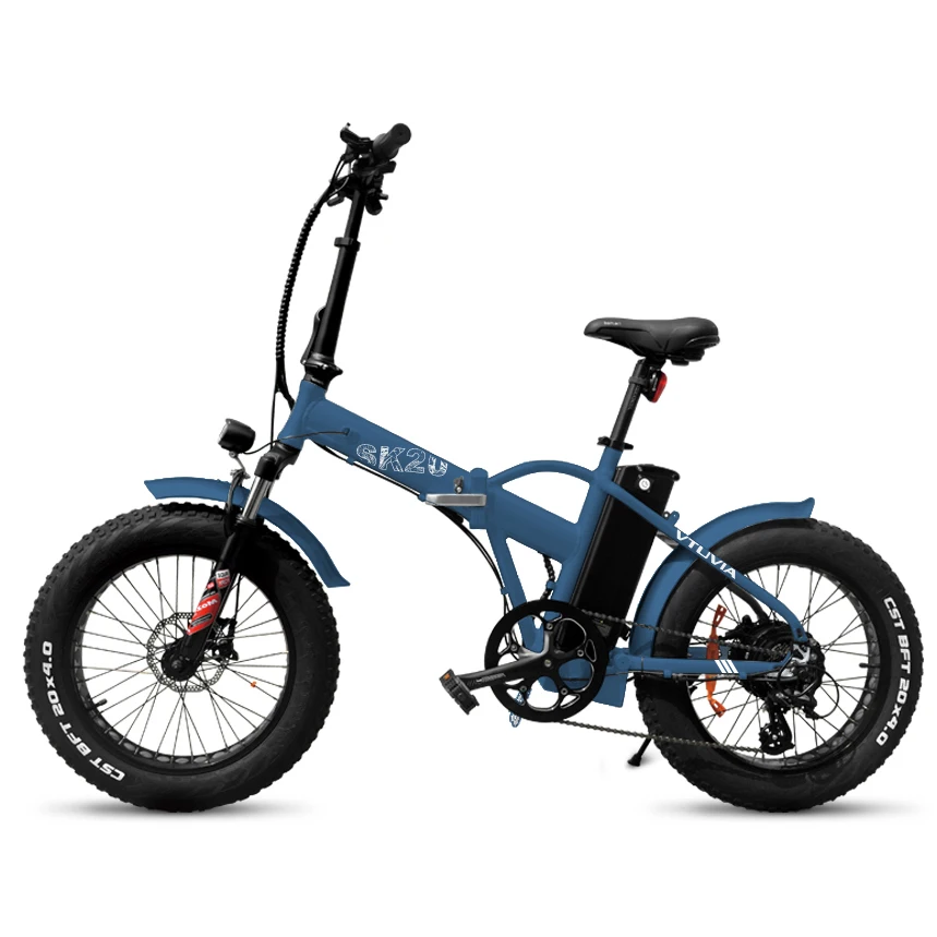

/ 20 inch foldable electric bicycle 500w 750w fat tire bike for adult