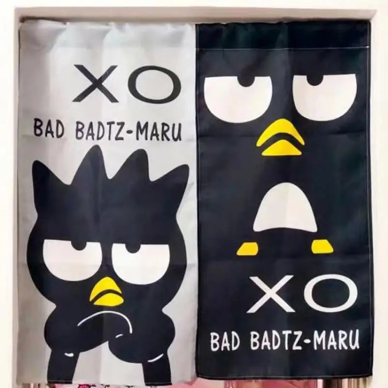 Sanrio Hello Kitty Badtz Maru Keroppi Tenda Della Porta Cute Cartoon Home Kitchen Camera Da Letto Tende Tenda Decorativa Anime Periferiche