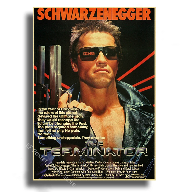 Old Movies Poster Prints Posters Vintage Movie Home Room Club Cinema Wall Decoration Nostalgic Art Picture Film Retro Painting Peckshirt