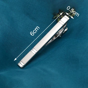 Alternative view of Classic Metal Tie Clip Fitting Business Tie Clip For Men Bar Clasp Tie Formal Wear Accessories Necktie Clip Fashion Jewelry Pin