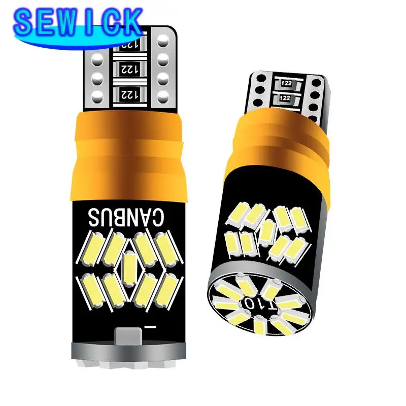 ڵ ׸ ȣ Ʈ ,  100PCs, T10 Canbus 27smd 3014 led, 0.3A, 3.6W, ؼ W5W  ,  12V