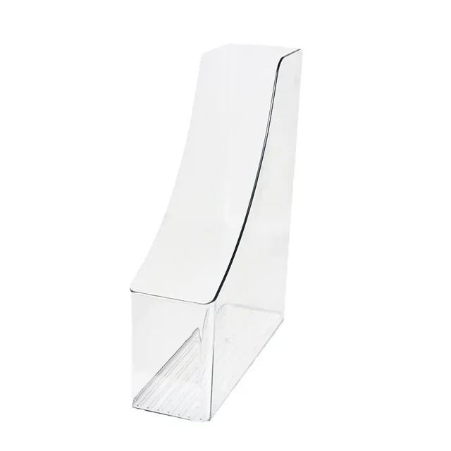 Clear Plastic Desk Magazine & File Organizer 5