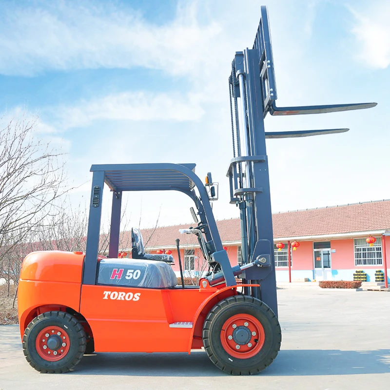 Farm Use Price Diesel Forklift 3.5 Ton Hydraulic New Forklifts With Attachments Counterbalanced Forklift 5 Ton customized