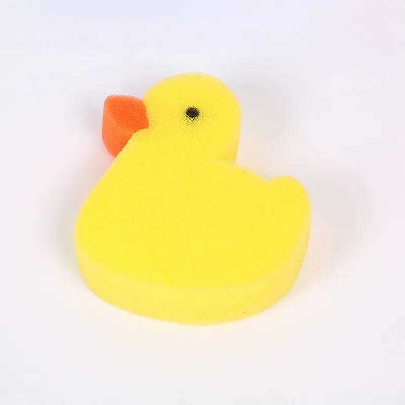 Baby Bath Sponge 1/2pc shower sponge ball Children Animal Shape Wipe Newborn Duck Bath Towel Baby Supplies