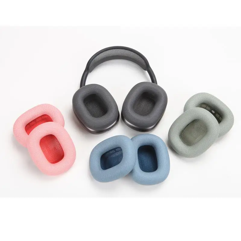 

1 Pair For Apple AirPods Max Replacement Leather Earpads Headphones Memory Foam Sleeve Earphone Earmuff