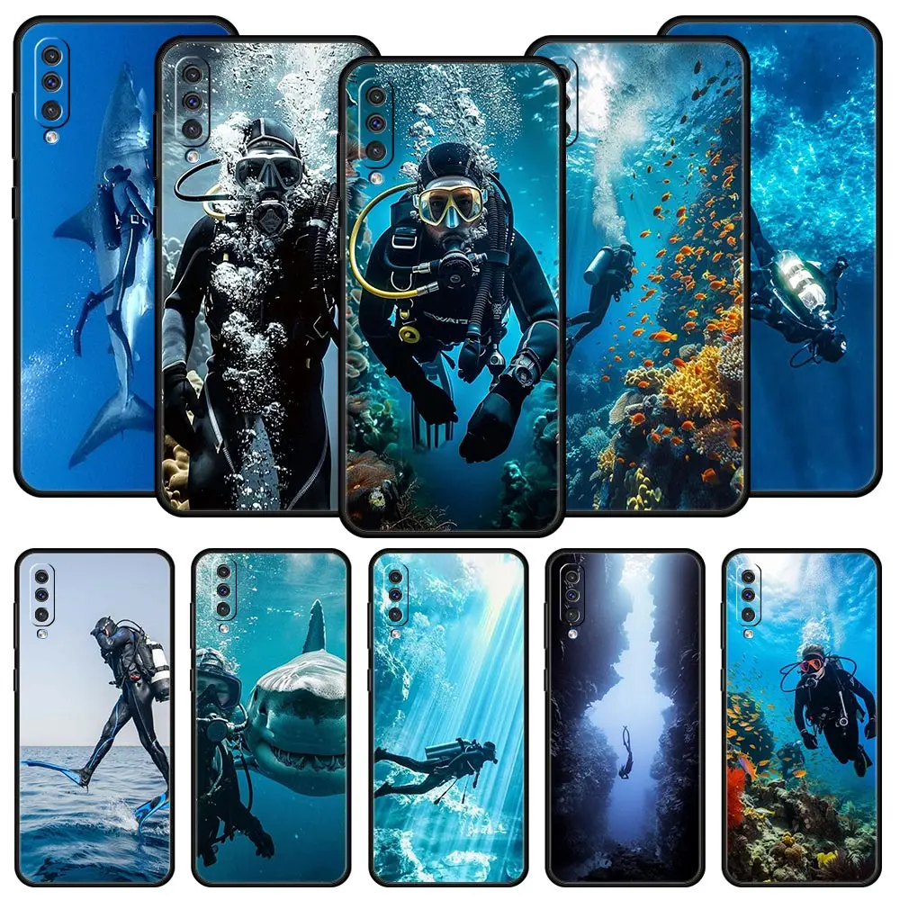 Diver-Themed Protective Phone Case