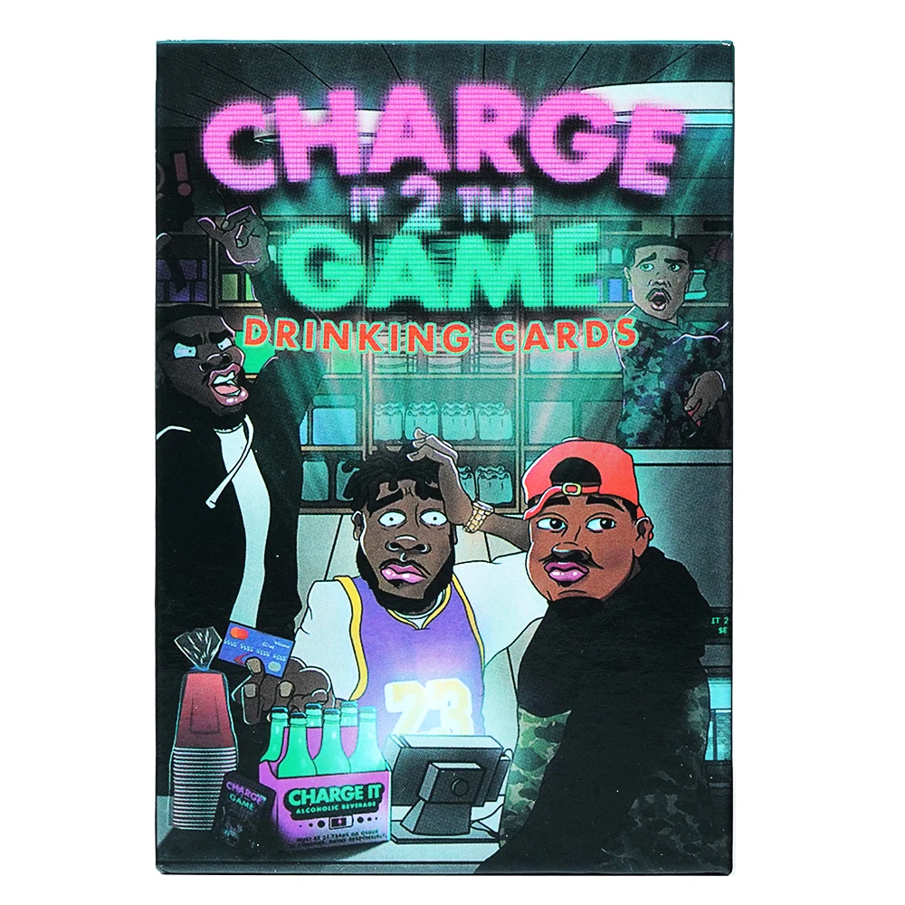Charge It 2 The Game Drinking Cards First Edition Drinking Card Game Fun Games Nights Party Games Vacation 2