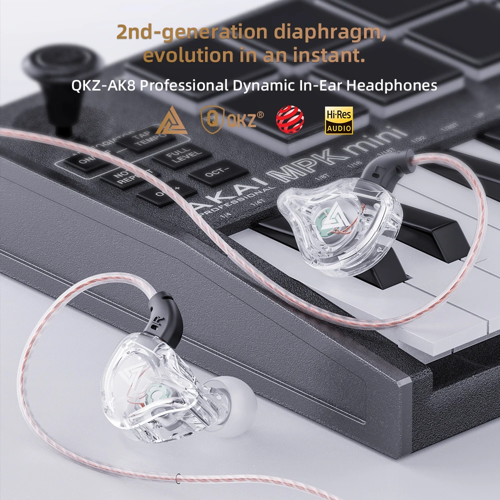 High-Fidelity In-Ear Headphones with In-Line Control and HD Audio