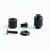 Long Post Flat Headed Chicago Screw Sets Bolt  Nut With Metal Countersunk And Thick Rubber Washer For DIY Kydex Holster 3