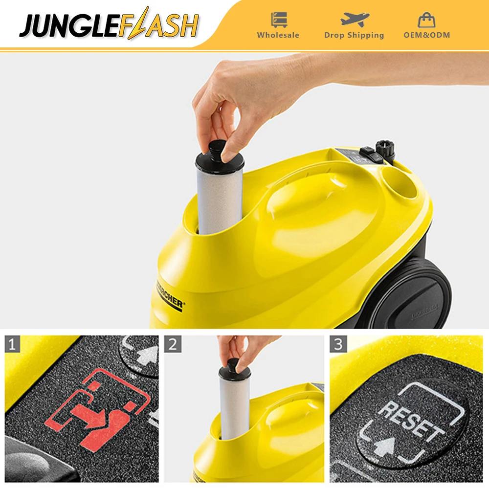 Jungleflash Steam Cleaner Water Purifier Descaling Cartridge For