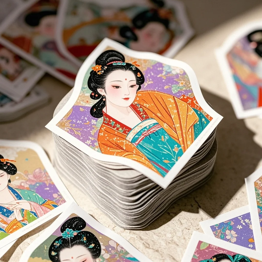 풀컬러 인쇄 및 내구성 있는 접착 스티커